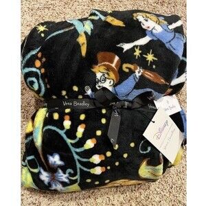 Vera Bradley Disney 100 Classics On The Green Plush Blanket Throw Sealed NWT